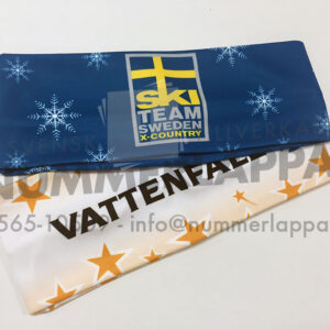 Pannband med egen design.